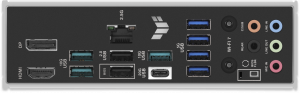 Rear B850 motherboard ports